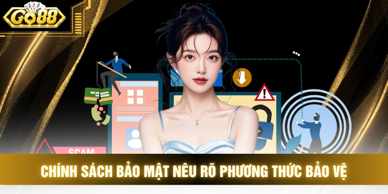 Chính sách bảo mật nêu rõ phương thức bảo vệ